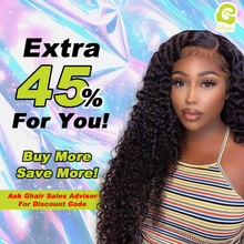 Load image into Gallery viewer, Ghair Wholesale Transparent Lace Wig Deal 180% Density Use 3 Bundles Made
