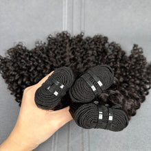 Load image into Gallery viewer, Ghair 100% Virgin Hair Bundles Deep Curly Hair N1B#
