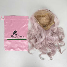 Load image into Gallery viewer, Ms. Merry Pink False  Hair Wig Long Curly Wavy Synthetic Beginners Friendly Heat Resistant Elegant For Daily Use Wigs For Women

