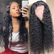 Load image into Gallery viewer, Ghair 5*5 HD Lace Closure Wigs Invisible Lace Frontal Wavy Curly Hair For Blackwomen
