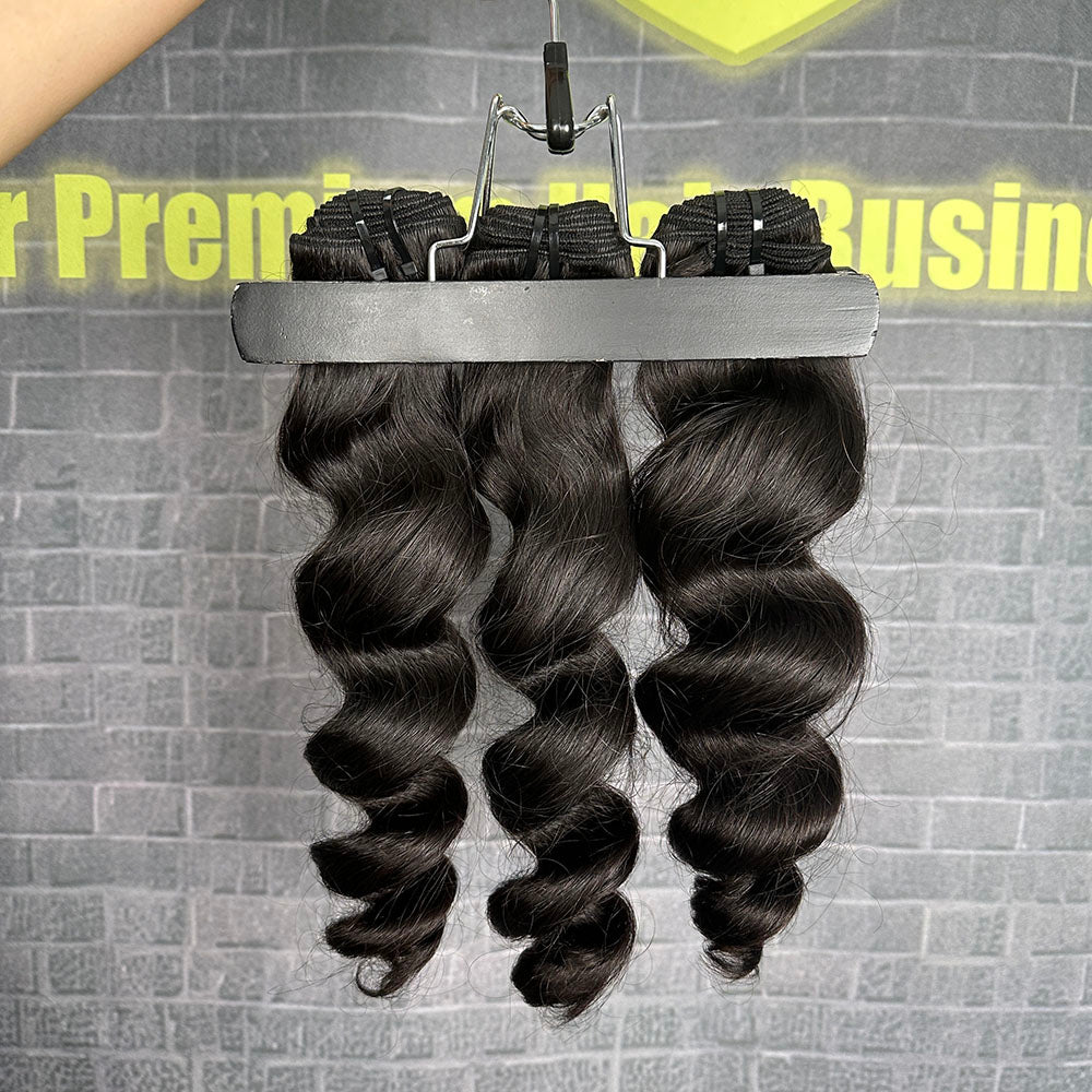 Ghair 100% Virgin Hair Bundles Single Loose Wave Hair N1B#