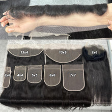 Load image into Gallery viewer, Ghair 13x4 Transparent Lace Frontal Body Wave Virgin Hair N1B#
