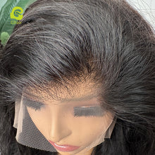 Load image into Gallery viewer, Ghair Transparent Lace Wigs 13x4 Lace Frontal Wig  180% Density High Quality 100% Peruvian Virgirn Human Hair
