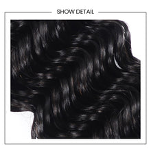 Load image into Gallery viewer, Ghair 100% Virgin Human Hair 2 Bundles With 5x5 HD Lace Closure 12A Deep Wave Hair Brazilian Hair
