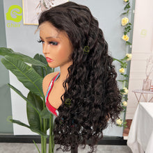 Load image into Gallery viewer, Ghair Transparent Lace Wigs 5x5 Lace Front Wig Loose Deep Wave 100% Peruvian Virgirn Human Hair 180% Density
